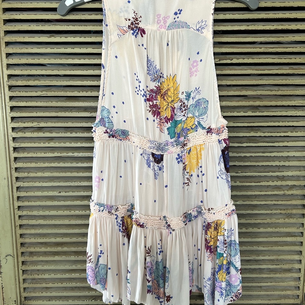 Free People Floral Sleeveless Dress - Picture 2 of 4